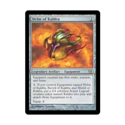 WOTC MtG Fifth Dawn Helm of Kaldra (R) EX - Image 2