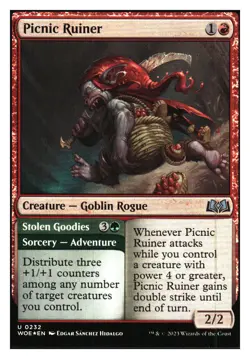 Picnic Ruiner - FOIL - Wilds of Eldraine - MTG - NM+ - Image 2