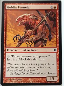 Goblin Tunneler - Rise of the Eldrazi - Magic the Gathering MTG Nice! - Image 1