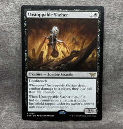 MTG Unstoppable Slasher – Duskmourn #294 Rare LP Non-Foil English Magic Card - Image 11