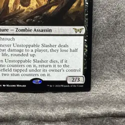 MTG Unstoppable Slasher – Duskmourn #294 Rare LP Non-Foil English Magic Card - Image 15