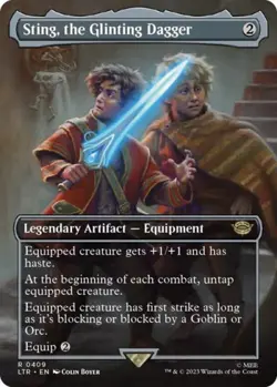 Sting, the Glinting Dagger (Borderless) -Foil Near Mint MTG - Image 2
