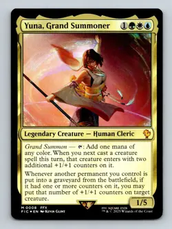 #8 Yuna, Grand Summoner 2025 Final Fantasy Commander Mythic - Image 3