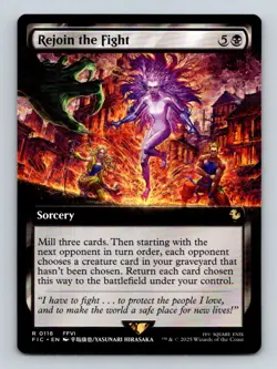 #118 Rejoin the Fight 2025 Final Fantasy Commander * Rare - Image 1