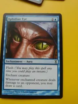 MTG Blue card. Ophidian Eye. Time Spiral. Magic The Gathering - Image 2