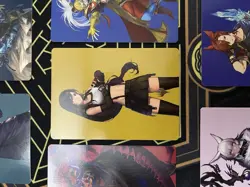 MTG Final Fantasy Art Cards Lot Of 15 - Tifa Gold Stamp - Terra Gold Sginature - Image 2