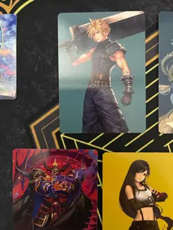 MTG Final Fantasy Art Cards Lot Of 15 - Tifa Gold Stamp - Terra Gold Sginature - Image 8