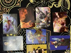 MTG Final Fantasy Art Cards Lot Of 15 - Tifa Gold Stamp - Terra Gold Sginature - Image 9
