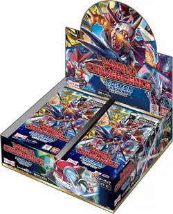[DIGIMON] Digimon VERSUS MONSTERS EX-09 Box JAPANESE Card BT-21 WORLD - Image 2