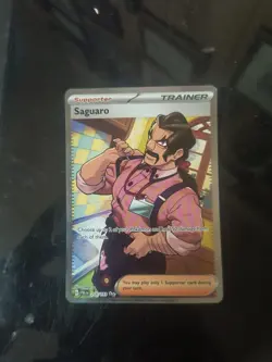 Pokemon S&V Paldea Evolved Saguaro Full Art 255/193 Ultra Rare- NM - Image 3