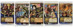 One Piece Jump Festa 2004 Special Pack CCG - Wano Version Near Mint 5 Card Set - Image 1