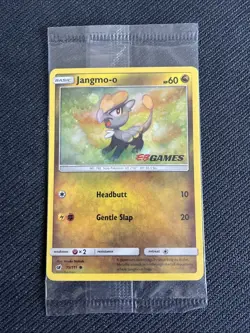 Jangmo-o - 75/111 - Sealed EB Games Reverse Holo - Crimson Invasion Pokemon Card - Image 1