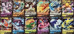 set of 12 authentic Pokemon Card Japanese Mewtwo V Lucario Arceus Blaziken - Image 2