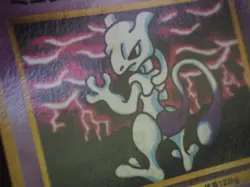 Mewtwo Card Pokemon No.150 1996 Old Back Japnese Corocoro Comic - Image 4