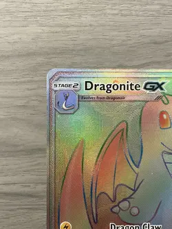 Pokémon TCG Dragonite GX Holo Promo Card Sun & Moon SM156 - LP - Image 12
