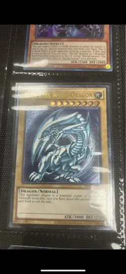 Yu-Gi-Oh! TCG Card Blue Eyes White Dragon OTS Tournament Pack 28 (OP28) - Image 2