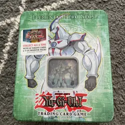 Yu-Gi-Oh! Elemental Hero Neos GX Collectible Tin 2006 - Still Sealed, New!!!!! - Image 1