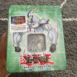Yu-Gi-Oh! Elemental Hero Neos GX Collectible Tin 2006 - Still Sealed, New!!!!! - Image 12