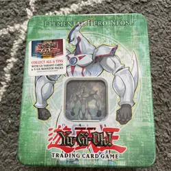 Yu-Gi-Oh! Elemental Hero Neos GX Collectible Tin 2006 - Still Sealed, New!!!!! - Image 15