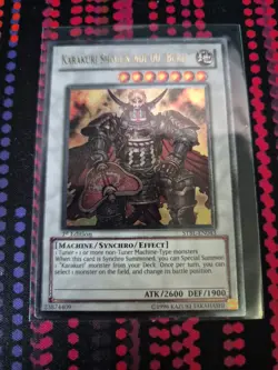 Yu-Gi-Oh | Karakuri Shogun MDL 00 "BUREI" | Ultimate Rare | 1st Ed | STBL-EN043 - Image 1