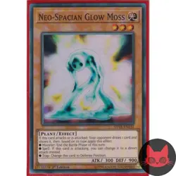 Yugioh Neo-Spacian Glow Moss SHVA-EN032 Super Rare 1st Edition NM - Image 1