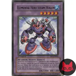 Yugioh Elemental HERO Steam Healer DP1-EN013 Ultra Rare 1st Edition MP - Image 1