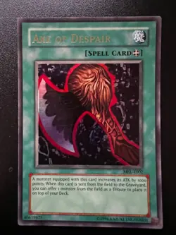 Axe of Despair MRL-E002 Ultra Rare Unlimited Light Play+ Yugioh - Image 4