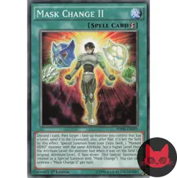 Yugioh Mask Change II SDHS-EN019 Common 1st Edition NM - Image 3