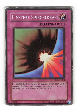 Yugioh DARK MIRROR FORCE, dr2-en054 Super Rare German Played - Image 3