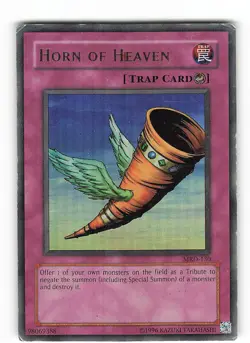 Yugioh HORN OF HEAVEN, mrd-130 Ultra Rare English Played - Image 3