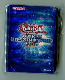 Yu-Gi-Oh! Card Sleeves WCS2019 WORLD CHAMPIONSHIP 2019 100 Cards - Image 1
