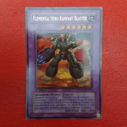 Yugioh Elemental Hero Rampart Blaster EEN-EN033 1st Edition - Image 3