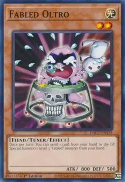 Yugioh! Fabled Oltro - HAC1-EN135 - Common - 1st Edition Near Mint, English - Image 3