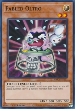 Yugioh! Fabled Oltro - HAC1-EN135 - Common - 1st Edition Near Mint, English - Image 7