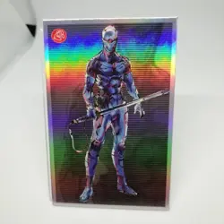 40 Ninja Metal Gear Solid 2 Menko SLAMMER Card Size 8.2cm x 5.4cm - Image 10