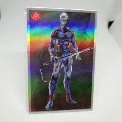 40 Ninja Metal Gear Solid 2 Menko SLAMMER Card Size 8.2cm x 5.4cm - Image 11