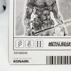 40 Ninja Metal Gear Solid 2 Menko SLAMMER Card Size 8.2cm x 5.4cm - Image 15