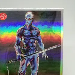 40 Ninja Metal Gear Solid 2 Menko SLAMMER Card Size 8.2cm x 5.4cm - Image 19