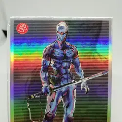 40 Ninja Metal Gear Solid 2 Menko SLAMMER Card Size 8.2cm x 5.4cm - Image 20