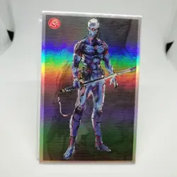 40 Ninja Metal Gear Solid 2 Menko SLAMMER Card Size 8.2cm x 5.4cm - Image 8