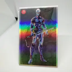 40 Ninja Metal Gear Solid 2 Menko SLAMMER Card Size 8.2cm x 5.4cm - Image 9