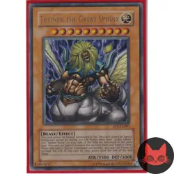 Yugioh Theinen the Great Sphinx EP1-EN001 Ultra Rare LP - Image 1