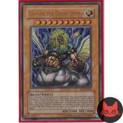 Yugioh Theinen the Great Sphinx EP1-EN001 Ultra Rare LP - Image 2