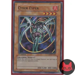 Yugioh Cyber Esper CDIP-EN005 Super Rare 1st Edition LP - Image 2