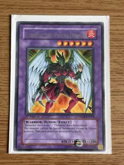 Yu-gi-oh Elemental Hero Phoenix Enforcer DP05-EN012 Rare 1st Edition NM Card - Image 15