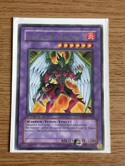 Yu-gi-oh Elemental Hero Phoenix Enforcer DP05-EN012 Rare 1st Edition NM Card - Image 2
