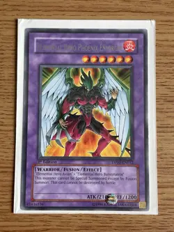 Yu-gi-oh Elemental Hero Phoenix Enforcer DP05-EN012 Rare 1st Edition NM Card - Image 7