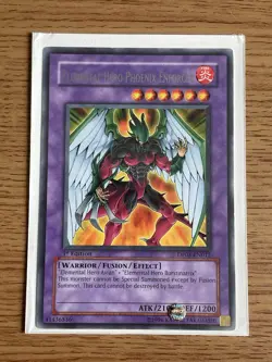 Yu-gi-oh Elemental Hero Phoenix Enforcer DP05-EN012 Rare 1st Edition NM Card - Image 9