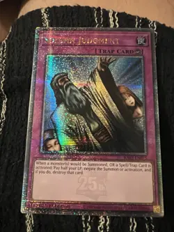 Yugioh Solemn Judgment Quarter Century Secret Rare -RA02 - Image 7
