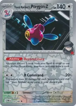 Choose Your Card: Pokemon: Destined Rivals: REVERSE HOLOS: Buy 4 Get 20% Off - Image 36